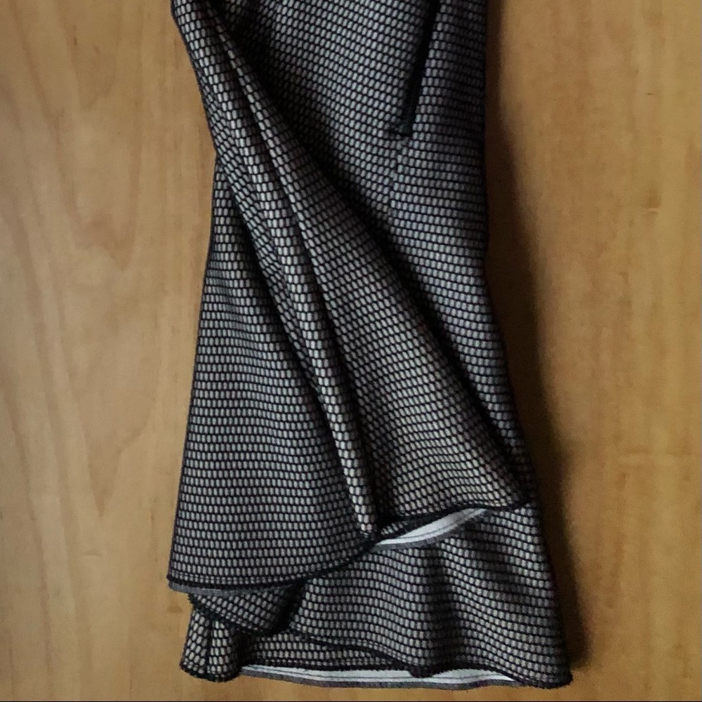 Zara Woman | Net Pattern Dress | Black & White